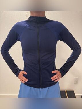 Fitted lululemon athletic jacket